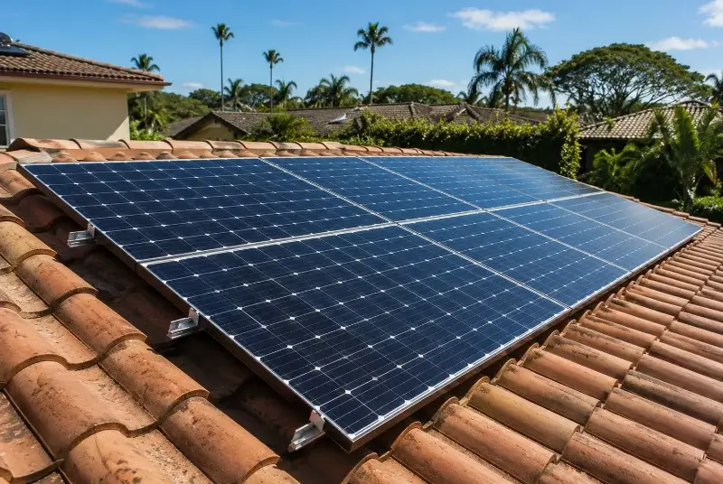 Installation de panneaux solaires à Roche-Saint-Secret-Béconne
